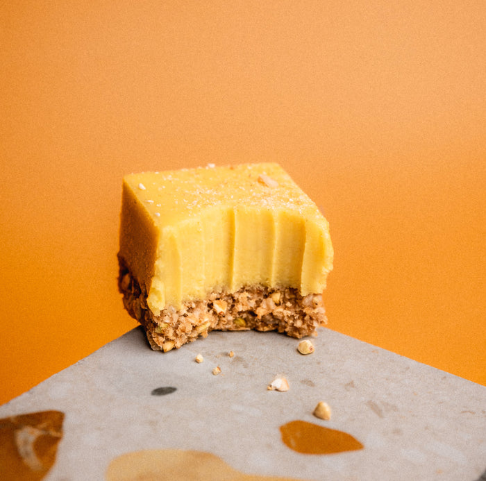 Lemoncurd Cheezecake Bite